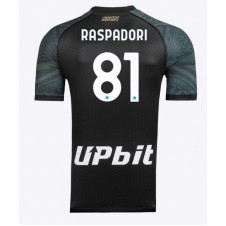 SSC Napoli Giacomo Raspadori #81 Tredje Tröja 2023-24 Korta ärmar